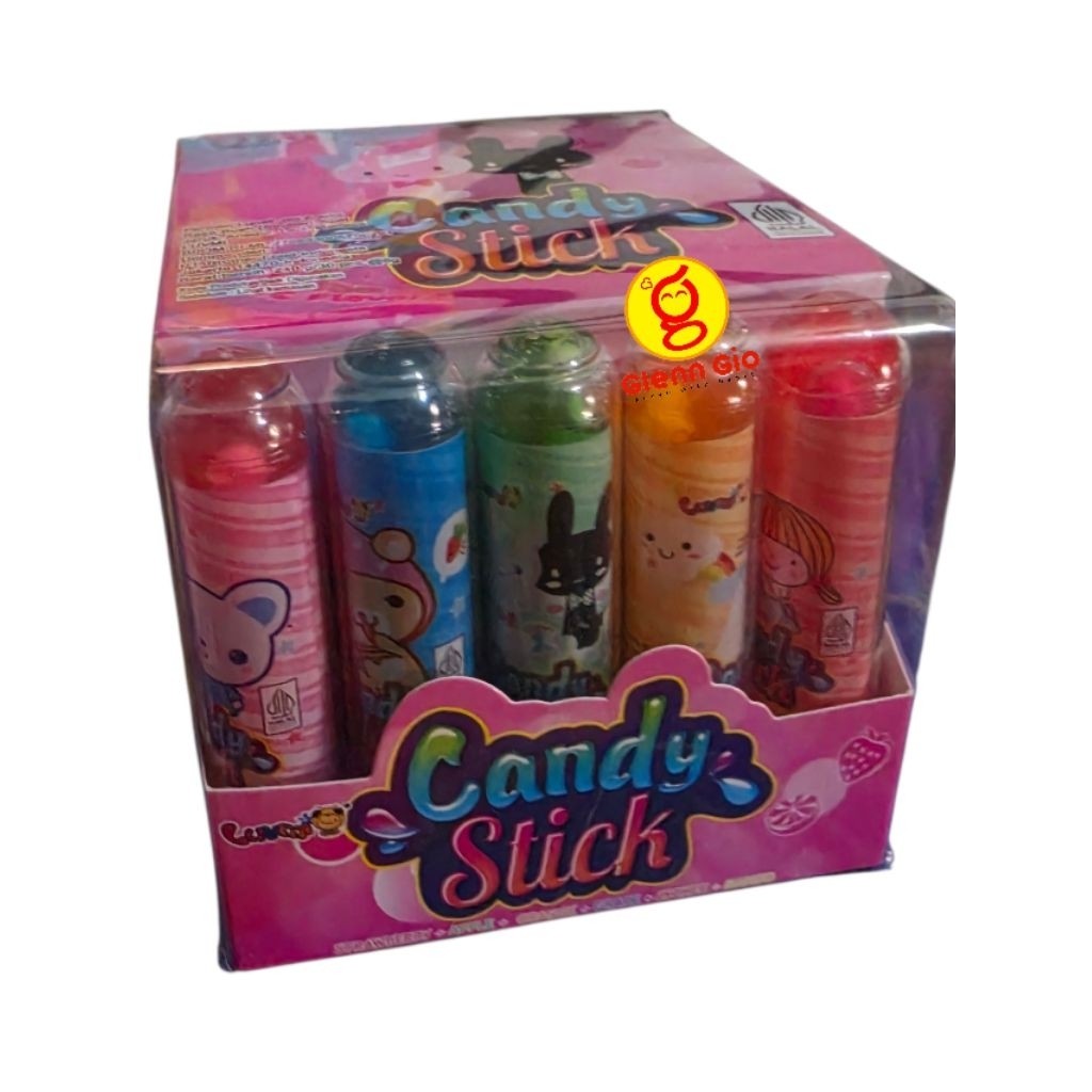 Permen Lunak Jelly Lipstik Lipstick Luvmi Box Isi 30 Pcs