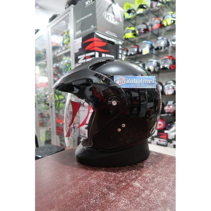 KYT Forza Classic Black Metalic - Black Metalic, M