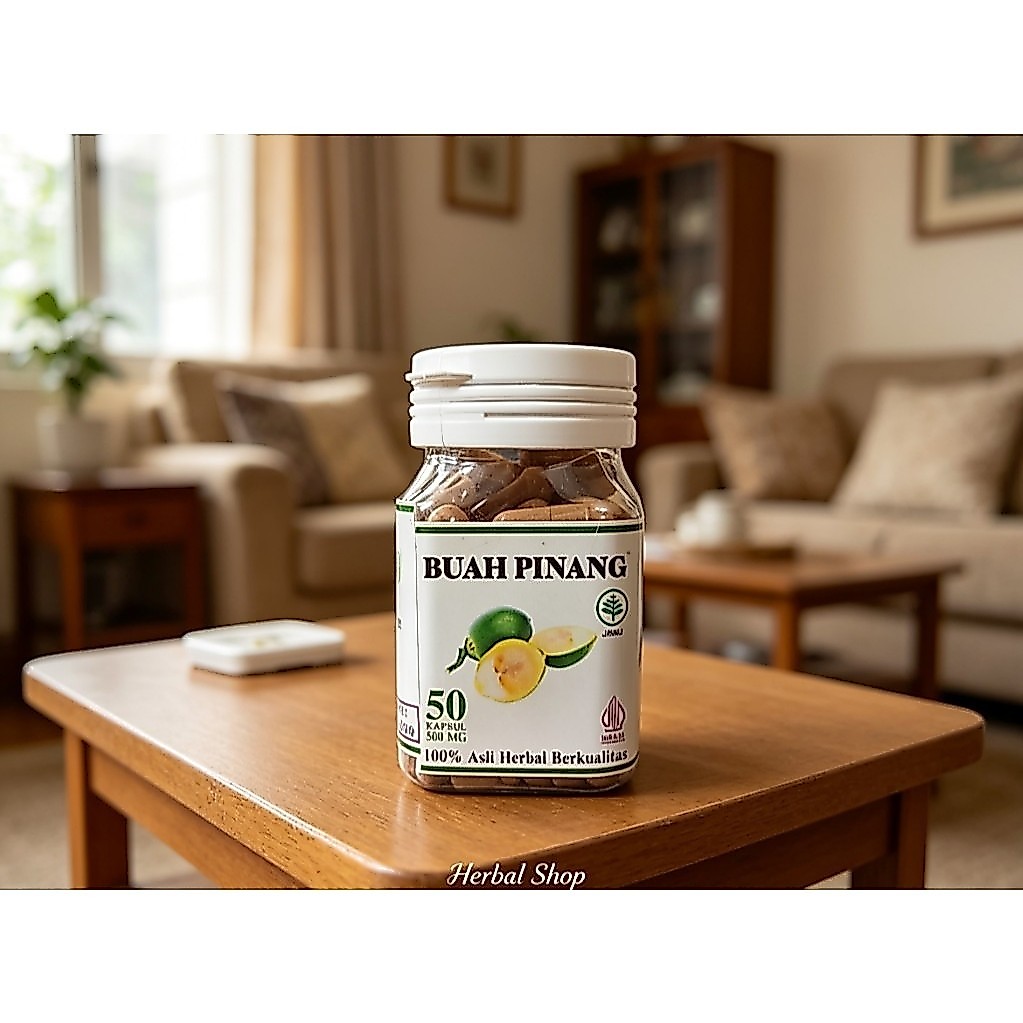 Buah Pinang Muda Kapsul Herbal Original