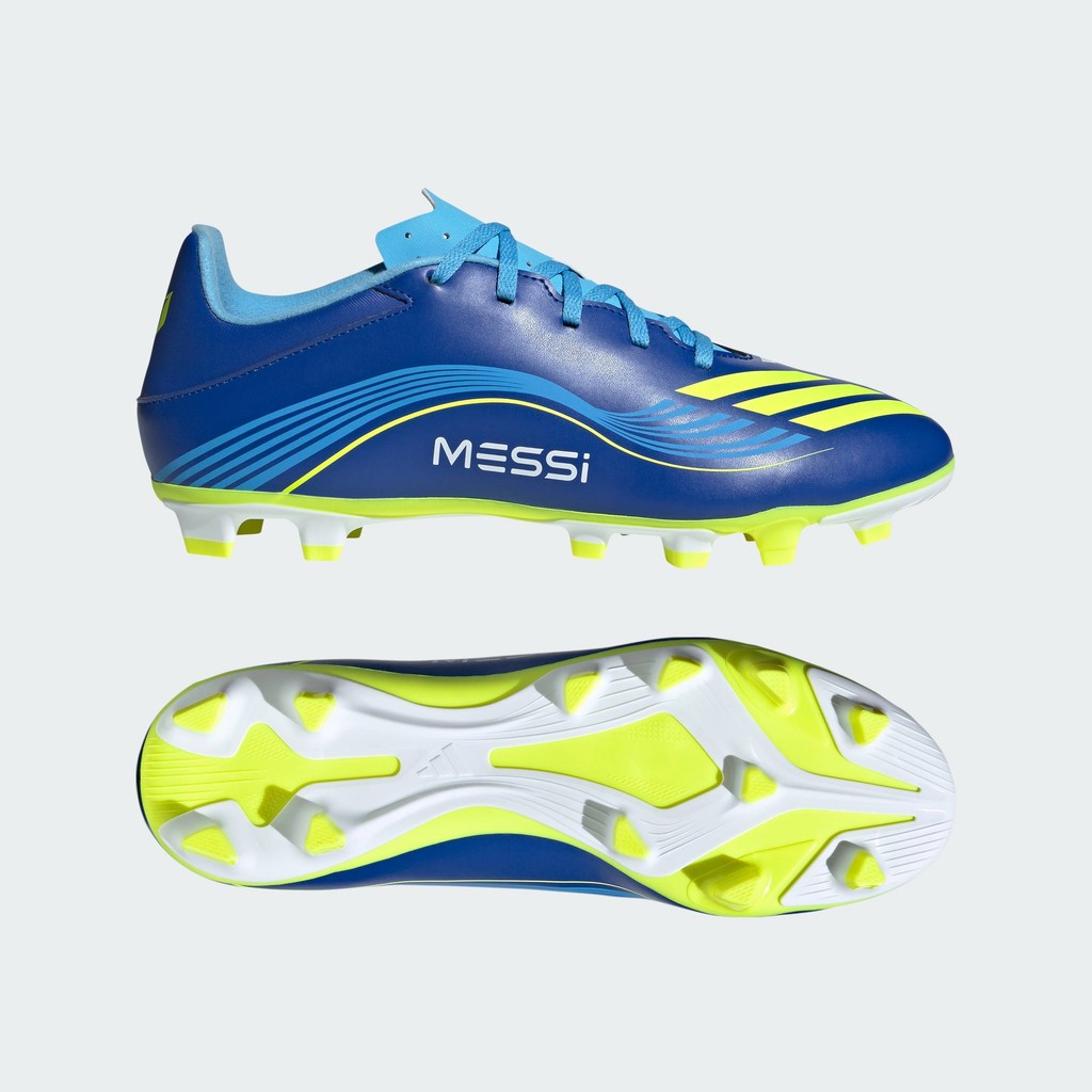 adidas Football F50 Messi Club Firm/Multi-Ground Boots Unisex Blue JP7444