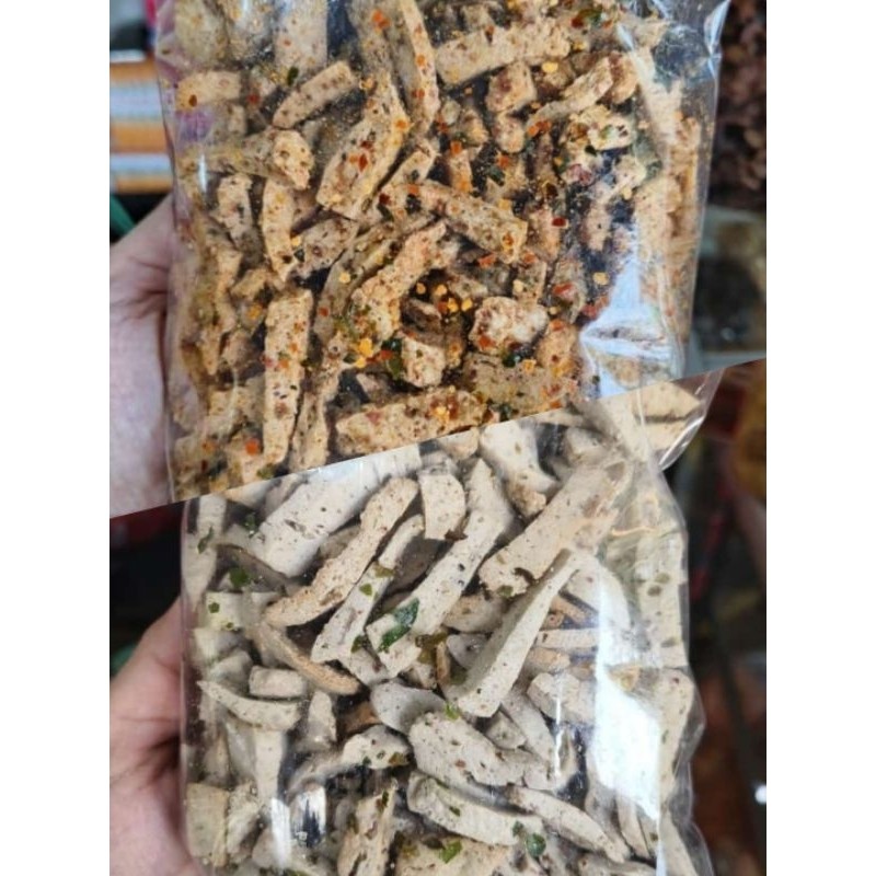 

Basreng Viral Stik / Coin Daun Jeruk Asin dan Pedas berat 200gr / Basreng Stik