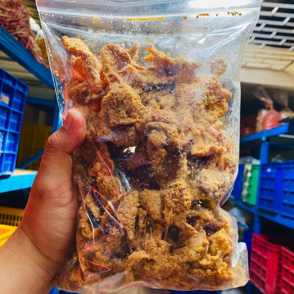 

1 KG Kerupuk Kulit Ayam Crispy Kriukk Rasa Original / Keripik Kulit Ayam Matang Kriukk Crispy Snack Kriukkzz