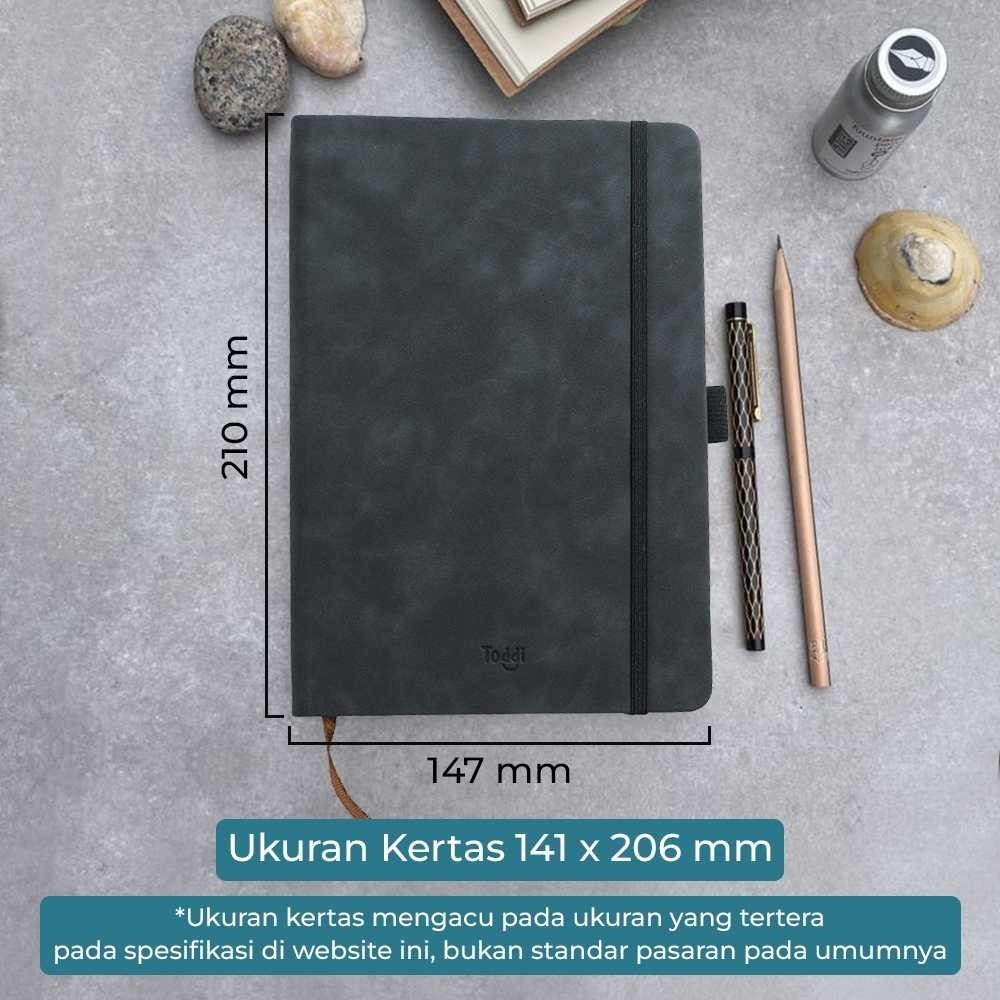 

SULASTR Toddi Buku Jurnal Hardcover Notebook Diary 200 Halaman Grid - LXY0133