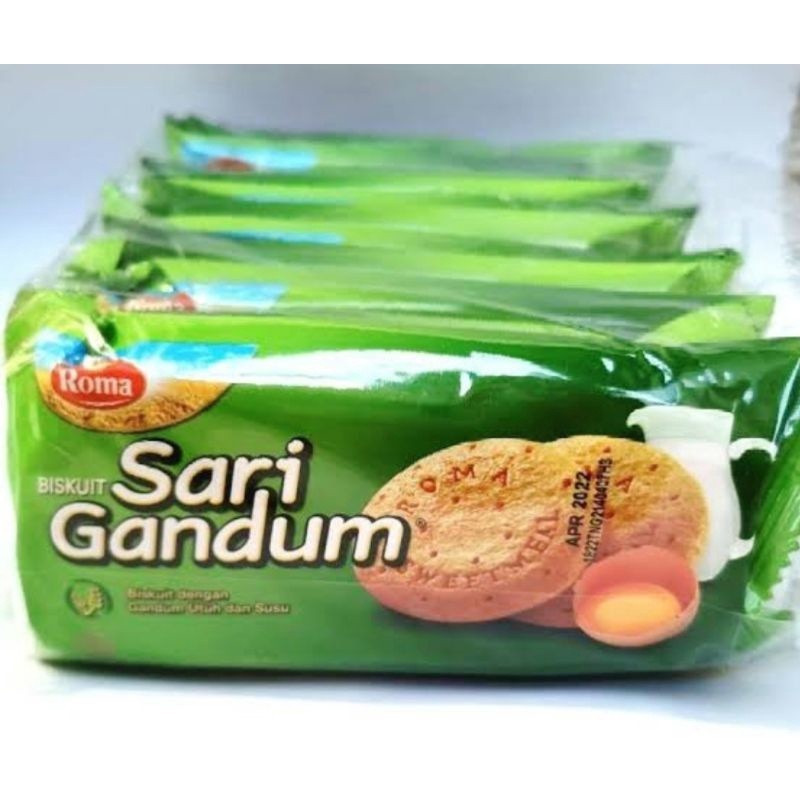 

Biskuit Roma Sari Gandum ( isi 10pcs @39gr )