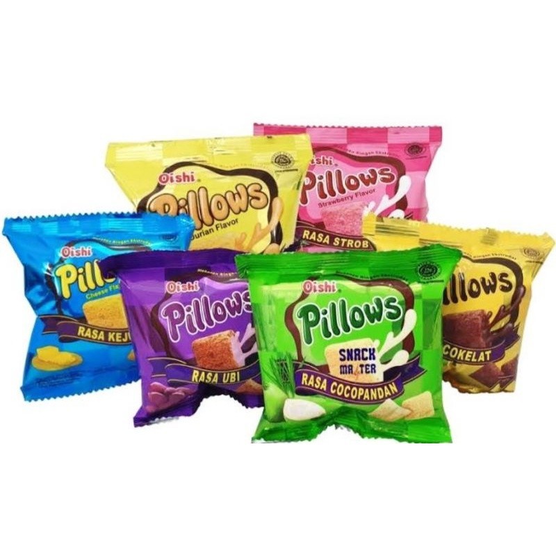 

Oishi Pillow ( isi 10 pcs @12gr )