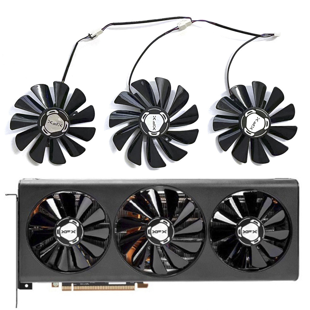 New RX 5700 XT GPU Fan 4PIN 85MM 95MM CF1010U12S DC 12V 0.45A for XFX RX 5700 Radeon 5700 XT 5600XT 