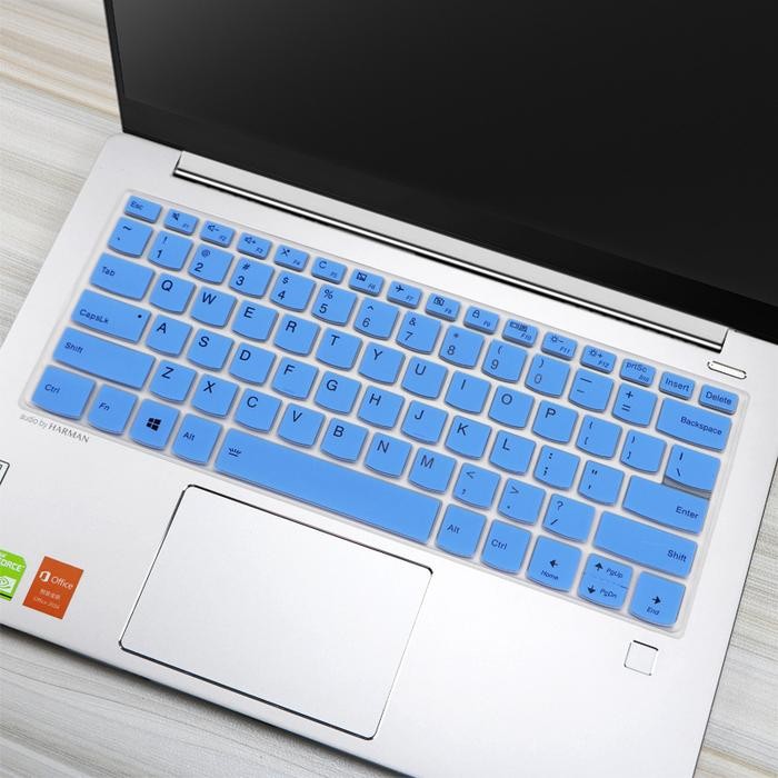 TERMURAH Cover Keyboard Protector Lenovo Thinkbook 14 C340 S340 - Biru, S340
