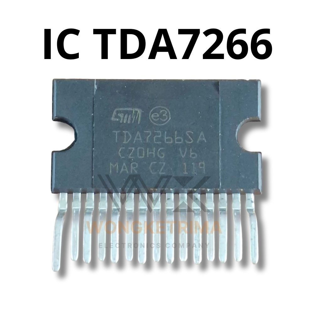 IC TDA7266 – TDA 7266 Audio Power Amplifier Stereo BTL (Car/Portable)