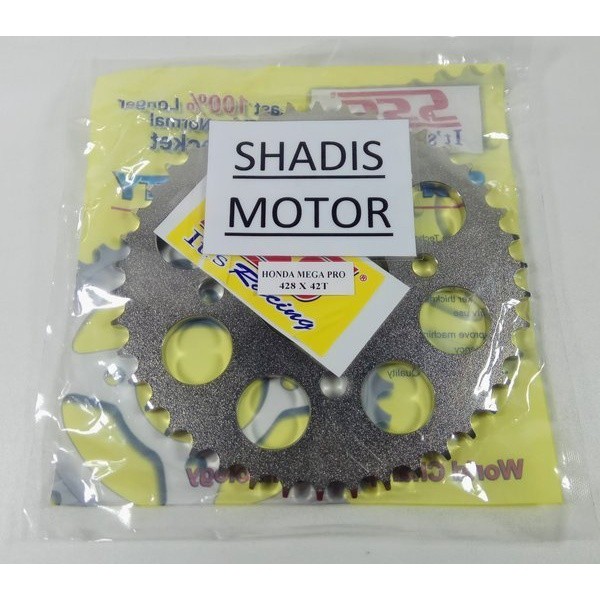 Ger SSS Motor Honda Mega Pro GL CB 150 R CBR 150 R Verza Tiger Belakang Ukuran 428 - 42T Gear Motor