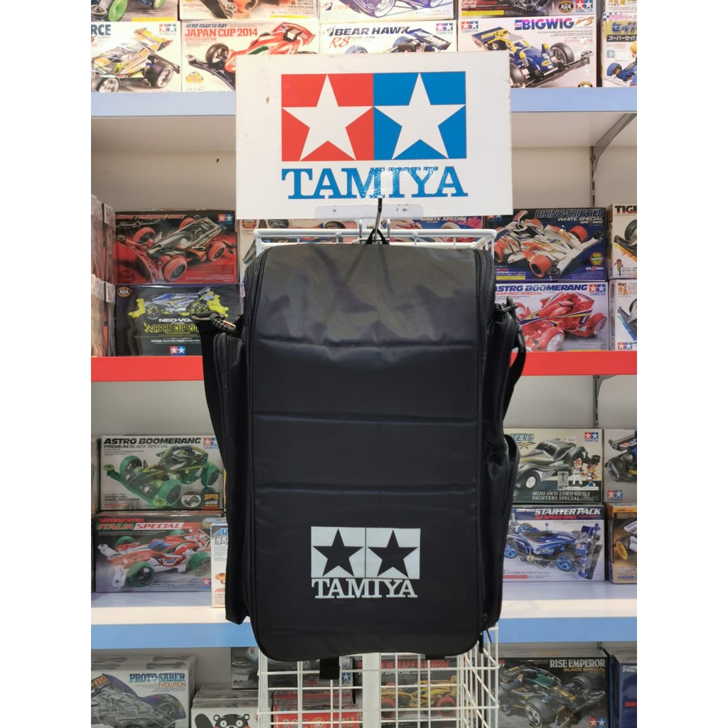 Tas Portable Pitbox Tamiya (Logo Tamiya Putih)