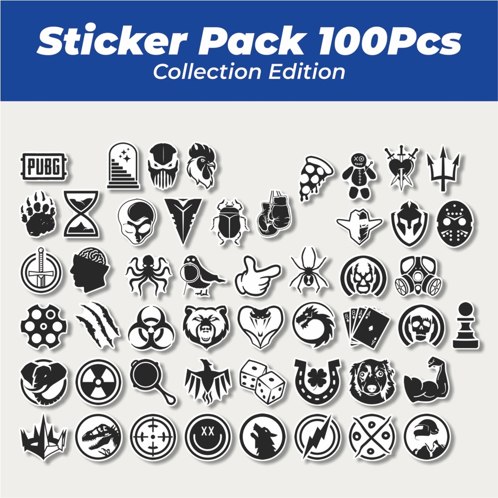 

Hot Stiker Game PUBG Suvival Mastery Lucu Anti Air Stikers Berperekat Waterproof Sticker Decal Buat Motor Helm Buku Journal Koper Casing HP Laptop Botol Minum