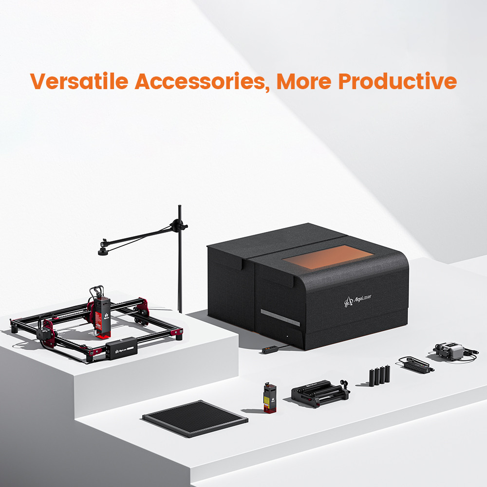 AlgoLaser DIY KIT MINI 2W/5W/10W Laser Engraver Cutter Engraving Machine Laser Diode Engraving Cutti