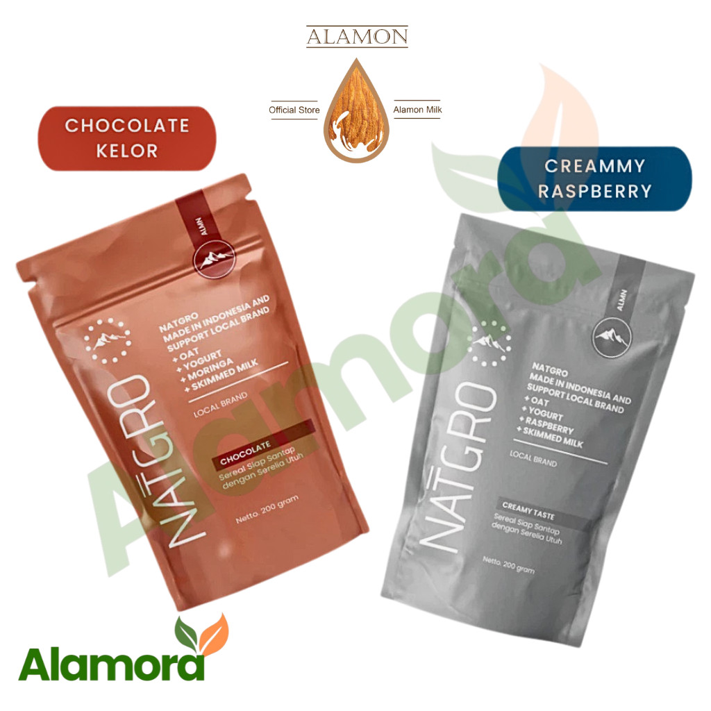

Alamon Natgro Susu Peninggi Badan Alami Tinggi Kalsium rasa Coklat Creamy Vanilla