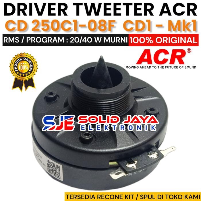 DRIVER TWITER ACR CD1 CD 250C1-08F MK1 TWETER TWITER CD1 CD-1 250C1
