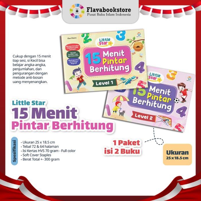

Buku Anak Belajar Berhitung - Little Star 15 menit Pintar Berhitung - Ziyadbooks - Not Specified