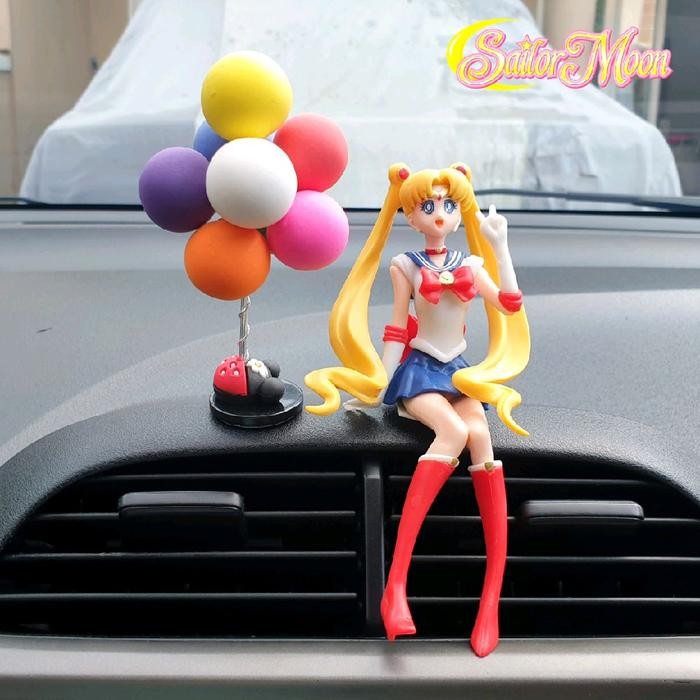 PAJANGAN FIGURE //Boneka Dekorasi Dashboard Dekorasi Mobil Model Anime Luffy Yukino - LUFFY PUTIH