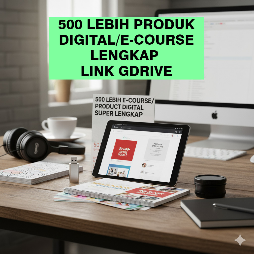 500 Produk Digital-PLR - BEBAS JUAL KEMBALI
