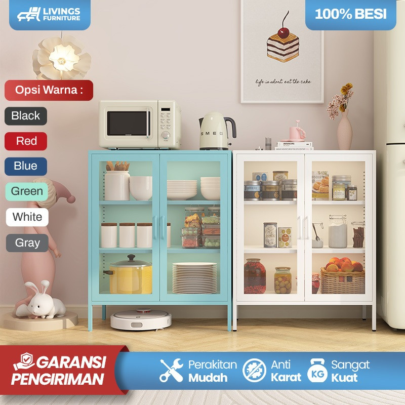 Bufet Modern Minimalis/Bufet Hias Aestheti/Ruang Tamu Lemari Besi Ruang Tamu Aesthetic