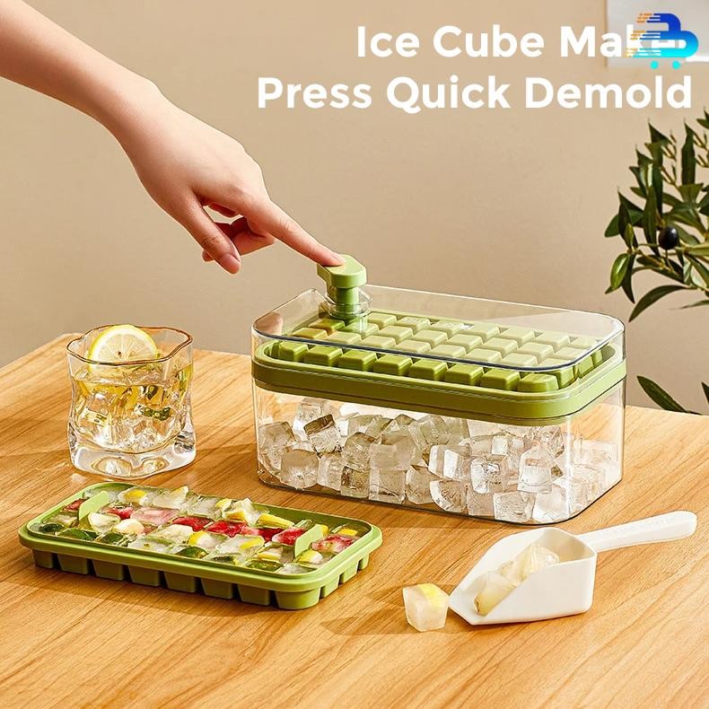 

Cetakan Es Batu Jelly Kotak 64 Grid Quick Press