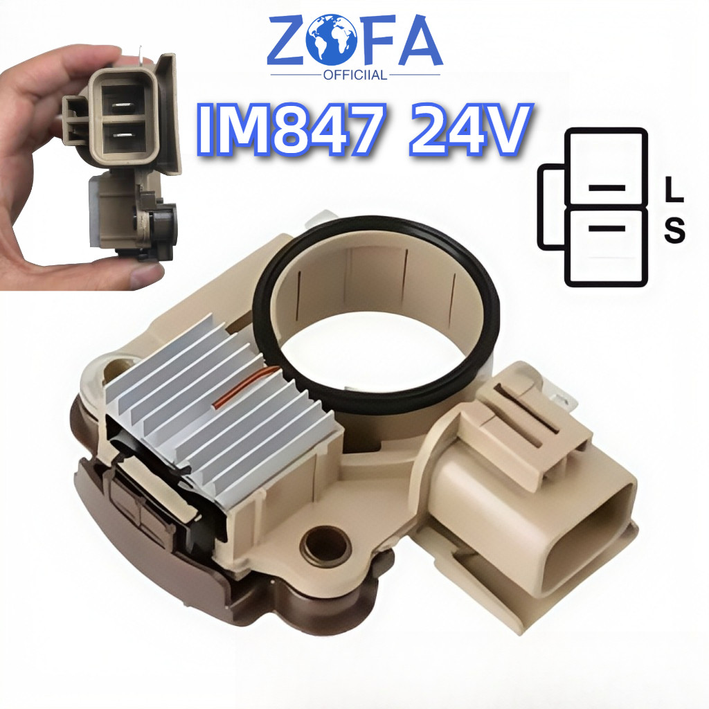 Ic Regulator Alternator Ic Dinmo Amper Ic Dinamo Jalan 24V / 2K  Mitsubishi PS135 RAGASA