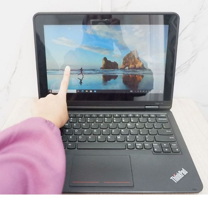 Laptop LENOVO THINKPAD YOGA 11E CORE I3 RAM 4GB SSD 128GB LAPTOP ULTRABOOK CONVERTIBLE TOUCHSREEN MU