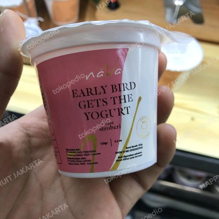 

Nava early biry gets the yogurt strawbery | yogurt jepang nava 120 grm