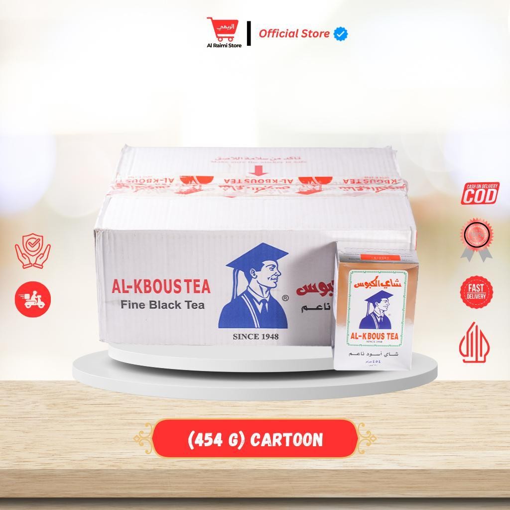 

Teh Al-Kbous Bubuk – 100% Teh Hitam Murni | Isi 454gr Cartoon Wholesale