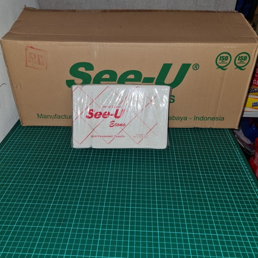 

TISSUE See-U Hand Towel Multifold Econo RED 1ply (1 dus isi 20 pack)