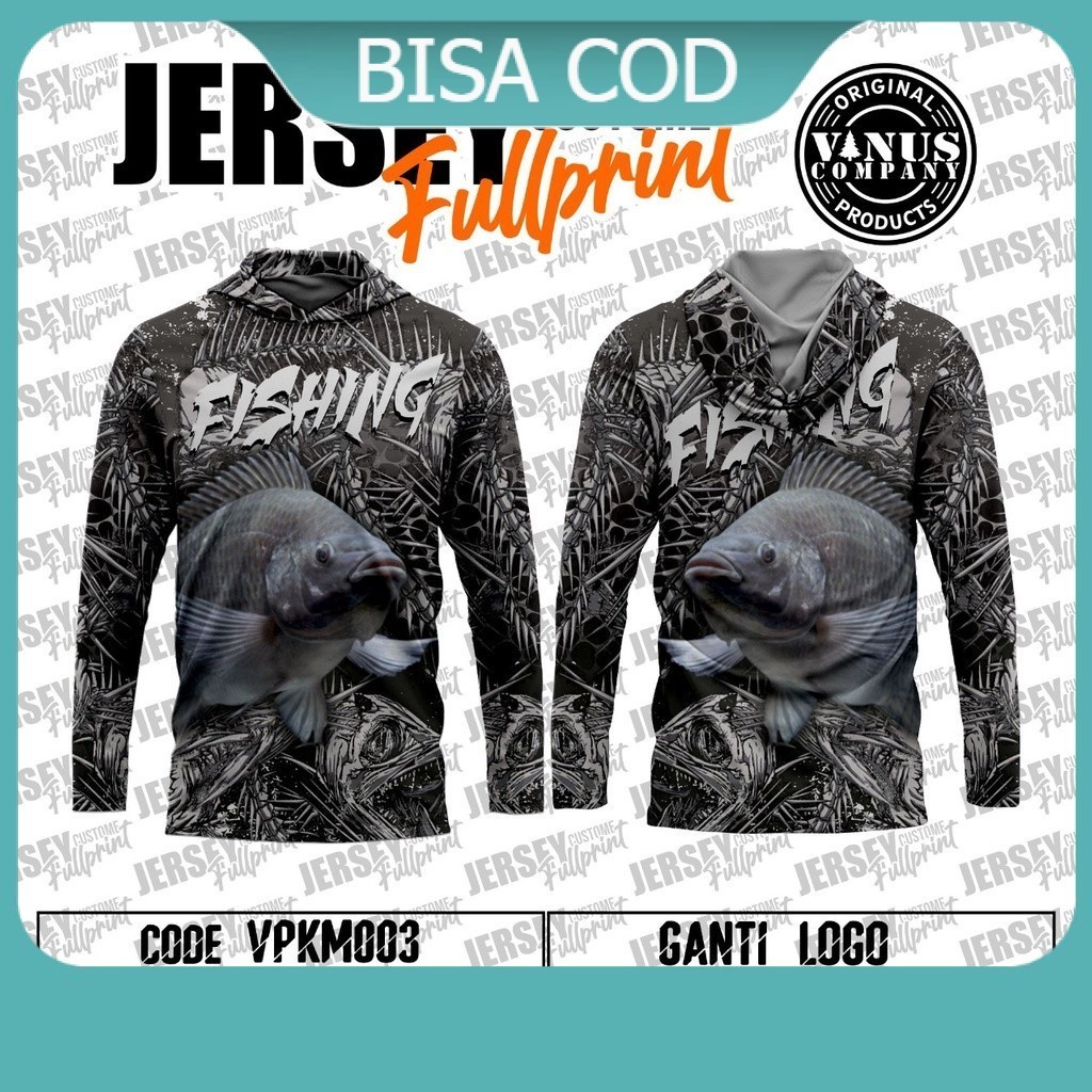 Jersey Baju Mancing Premium Bisa Costume Ikan Nila Jersey Custom X GROSIR JERSEY