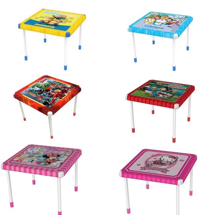 meja plastik meja belajar anak naiba - Doraemon