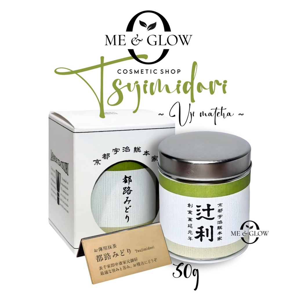 

TSUJIRI TSUJIMIDORI UJI MATCHA POWDER 30g - BUBUK MATHCA KYOTO JEPANG PREMIUM CEREMONIAL GRADE