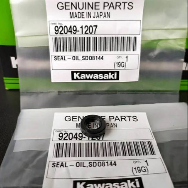 Seal Sil tiang super kips ninja r rr original kawasaki 92049-1207