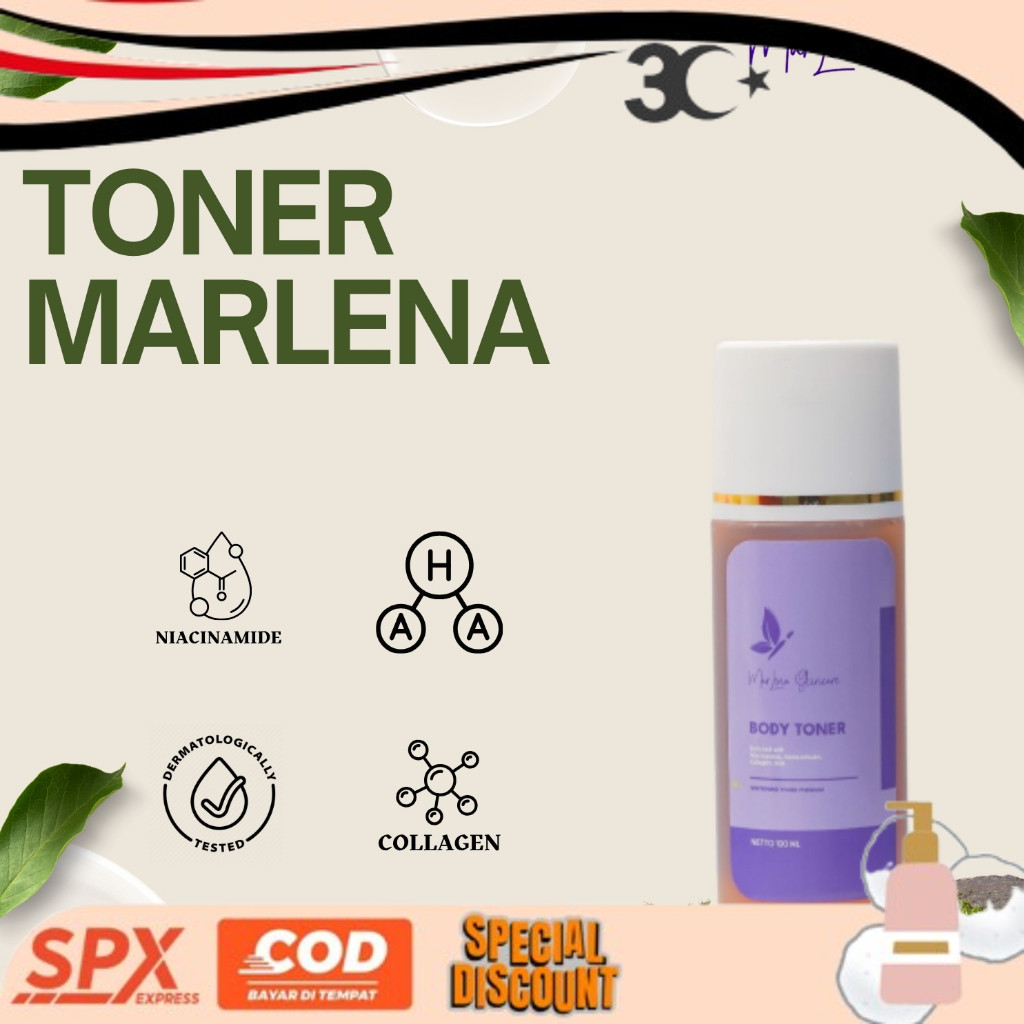 READYYY MARLENA SKINCARE HB BOOSTER EXSTRA DOSISTONER YUZU WITH COLLAGEN TONER STRONG ANGGURBODY SOA