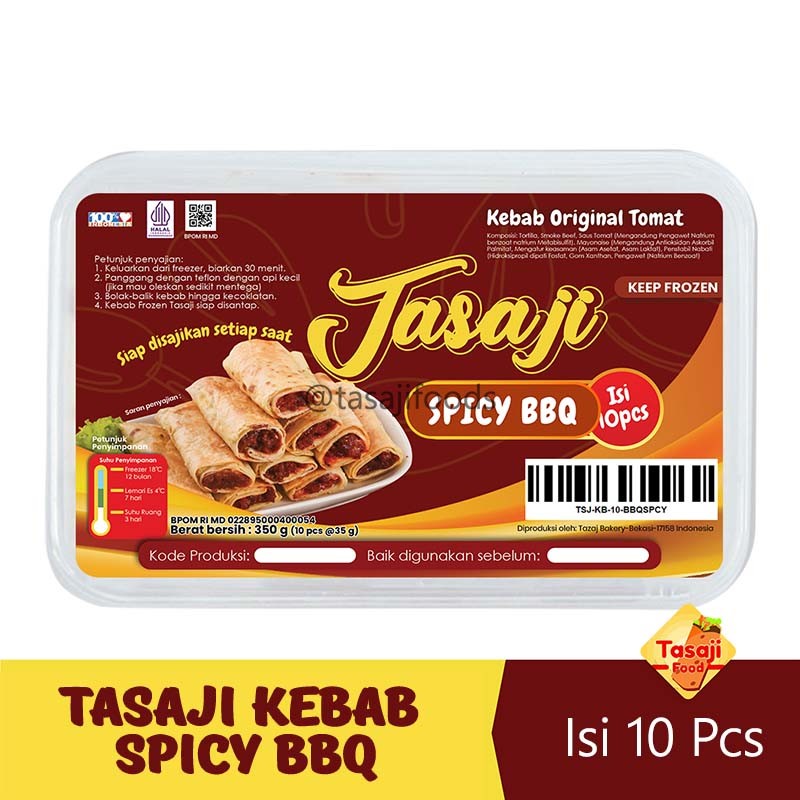 

Tasaji Kebab Frozen Mini Isi 10 - BBQ Spicy