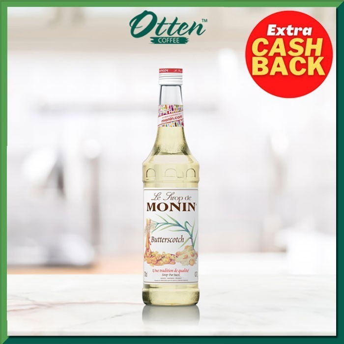 

Monin - Syrup Butterscotch (700 ML) - Sirup Minuman Rasa Butterscotch