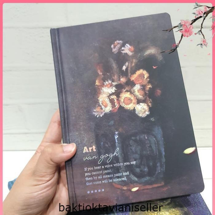 

Buku Catatan Jurnal Aesthetic A5 Diary Classic Painting Van Gogh | Buku Notebok A5 - A.