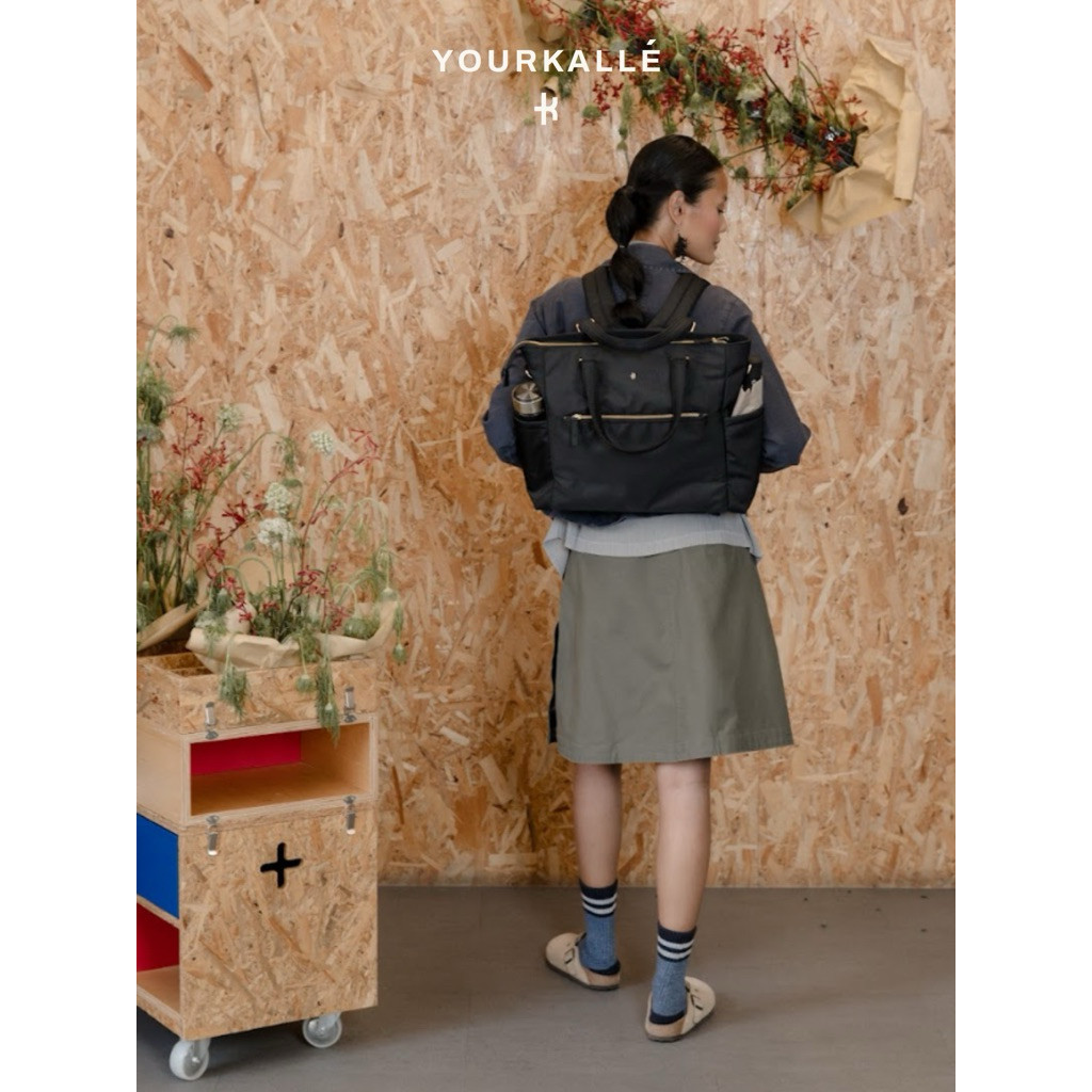 YOURKALLE Lizzy - Tas Laptop Convertible 14 inch Wanita