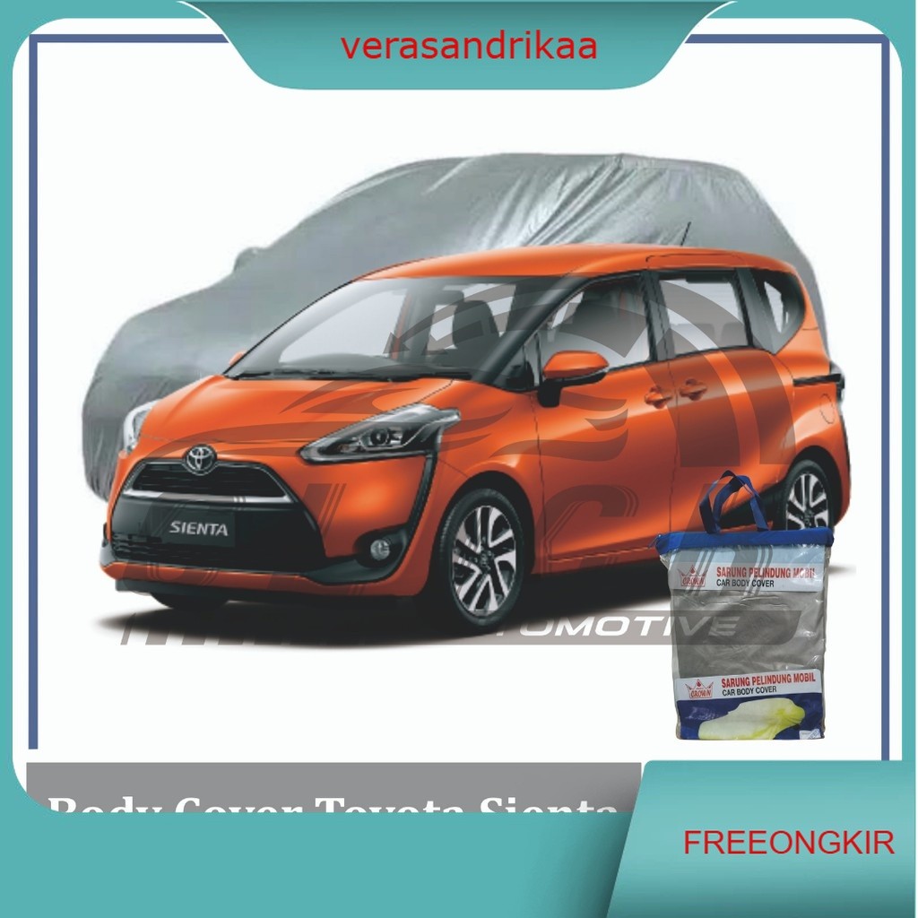 Sarung Mobil Toyota Sienta | Body Cover Toyota Sienta