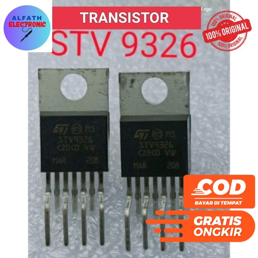 IC STV9326 TRANSISTOR STV 9326 STV9326 ORIGINAL KUALITAS BAGUS