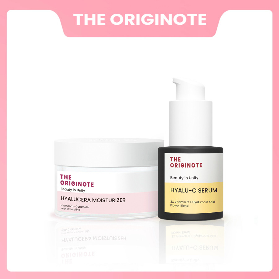 The Originote Paket Skincare 2in1 Moisturizer Serum