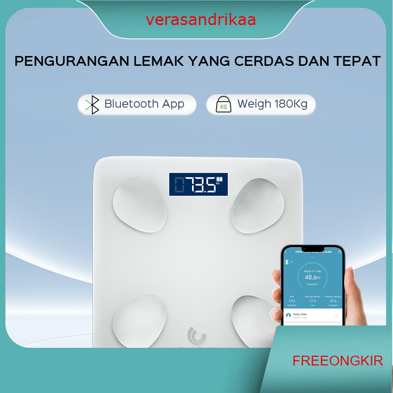 Timbangan Badan Digital Timbangan Digital Body Fat 180KG Timbangan Badan