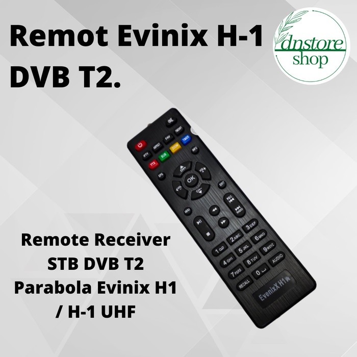 Remot Evinix H-1 Set Top Box DVB T2