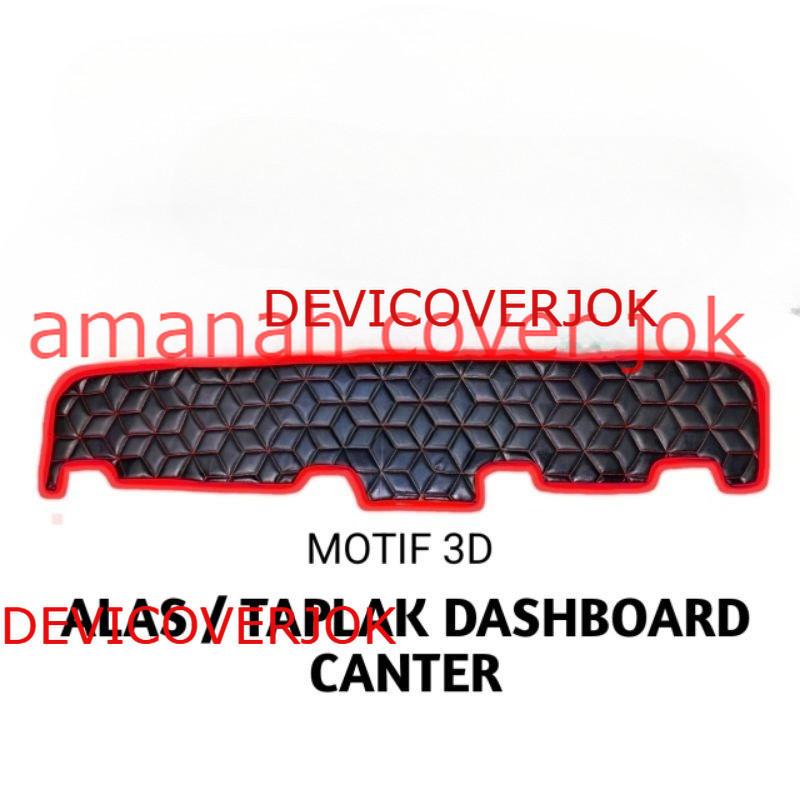 alas dashboard mobil canter MOTIF 3D dasboard truck dasbor truk