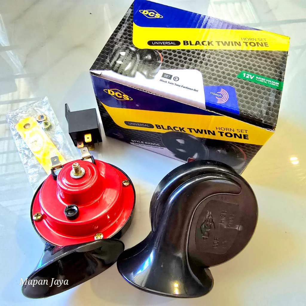 BEL KLAKSON KEONG HELIOS WATERPROOF MOBIL MOTOR ORIGINAL 12V UNIVERSAL