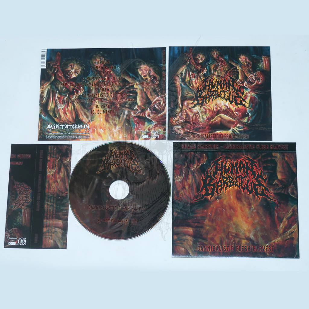 CD - HUMAN BARBECUE - Cannibalistic Flesh Harvest