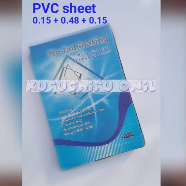 PVC Sheet ID  Card / Kertas PVC ID Card / Bahan ID Card
