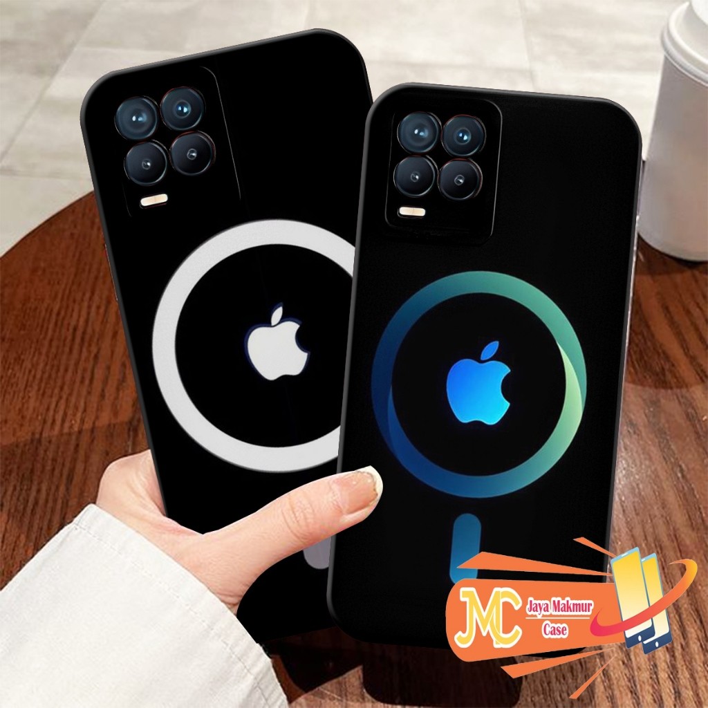 Softcase Realme 8 8pro 8 5G 8i 9i 9 9pro 9pro plus 10 4G 10pro 10pro plus 11 Motif Logo Iphone - Cas