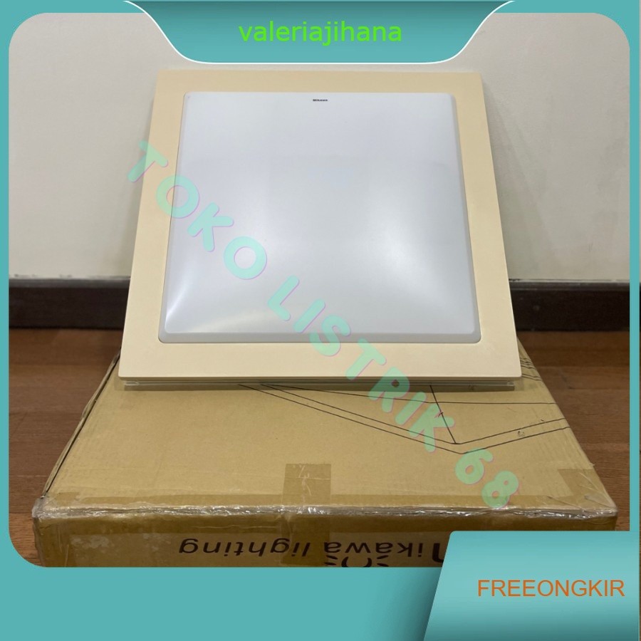 Kap Lampu Baret Plafon Kotak / Lampu Plafon Kotak 55w 55 Watt