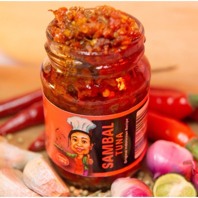 

Nyah Tewel Sambal Tuna 130gr Sambal Praktis Siap Saji Pedas Rasa Autentik Khas Indonesia
