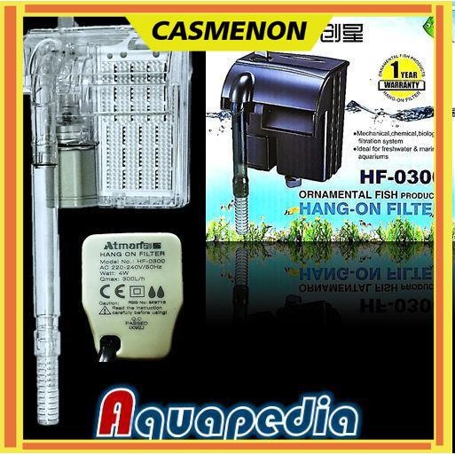 Filter Gantung Aquarium/Hang on Atman HF-0300